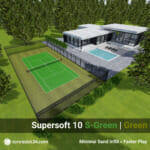 artificial-tennis-grass-supersoft-summer-green-and-green-3d-view